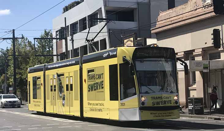 Yarra Trams Combino Trams Can't Swerve 3531